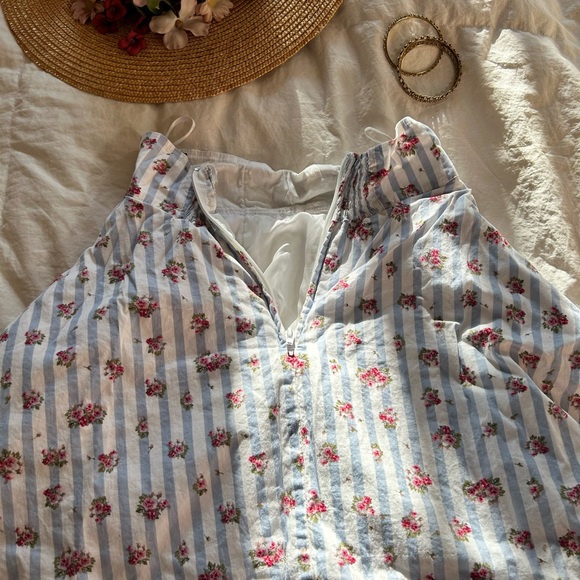 Adorable Poofy Linen styled Skirt - Picture 6 of 6